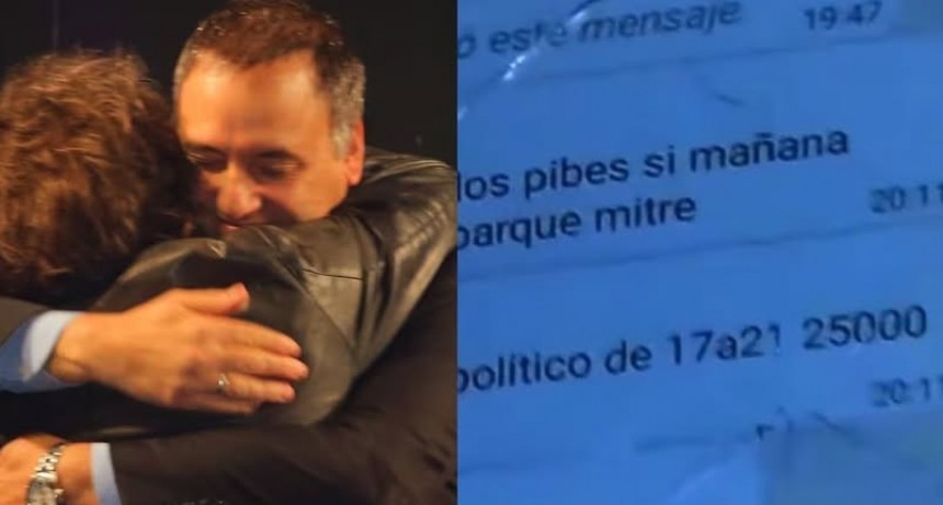 Mas de lo Mismo!. Cierre de campa&ntilde;a de Adorni: asistentes reclaman que les prometieron 25.000 pesos y no les pagaron