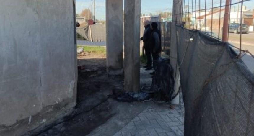 Avanza la construcci&oacute;n del nuevo edificio para el Destacamento Policial de Zona Sur 