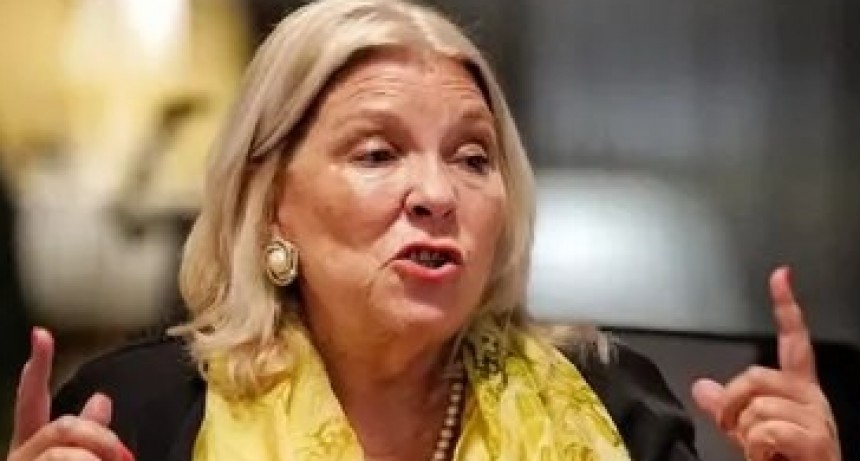 Carri&oacute; explosiva contra Macri: "Quiere una alianza con Milei para hacer un ajuste brutal con represi&oacute;n"