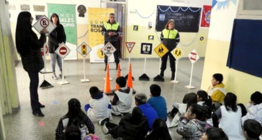  El Municipio realiz&oacute; trabajos de concientizaci&oacute;n y educaci&oacute;n vial la Escuela Primaria N&deg;11 