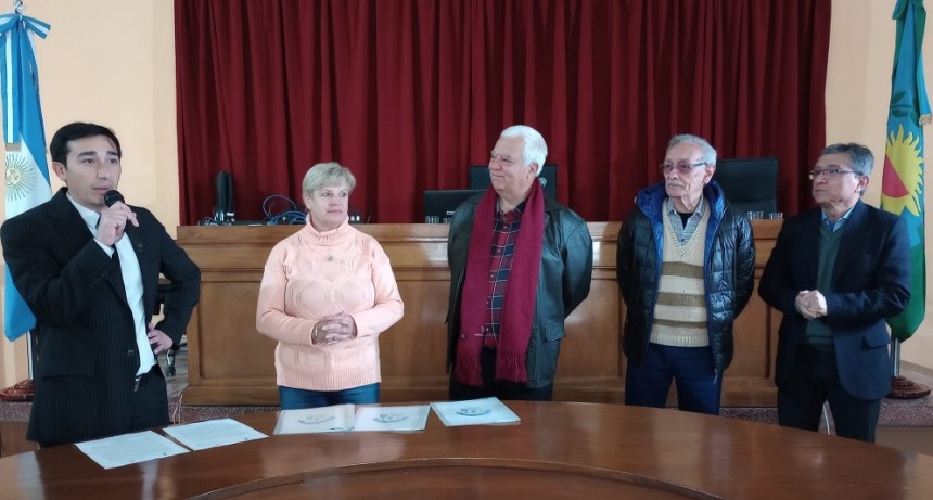 El Concejo Deliberante reconocio a Periodistas de TV 