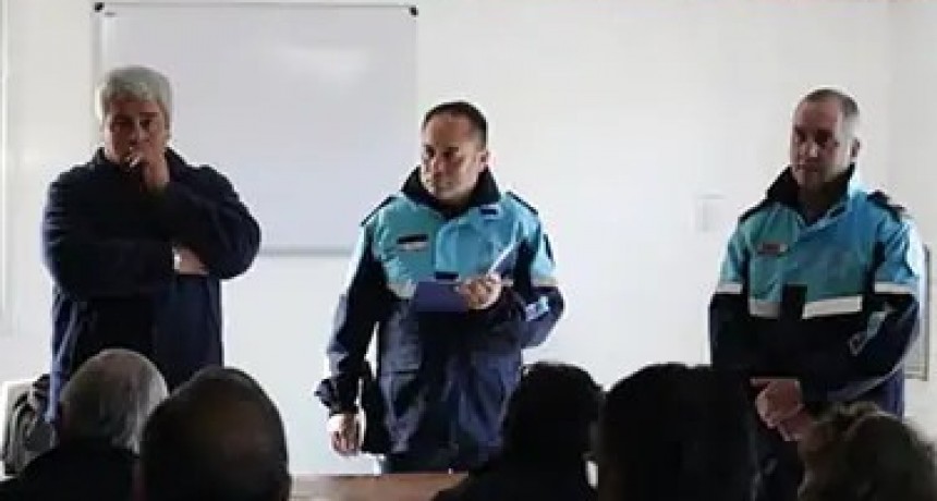 Reunion x inseguridad en Pehuenco: Vecios vuelven a pedir a Uset que se eleve a Subcomisaria el destacamento 