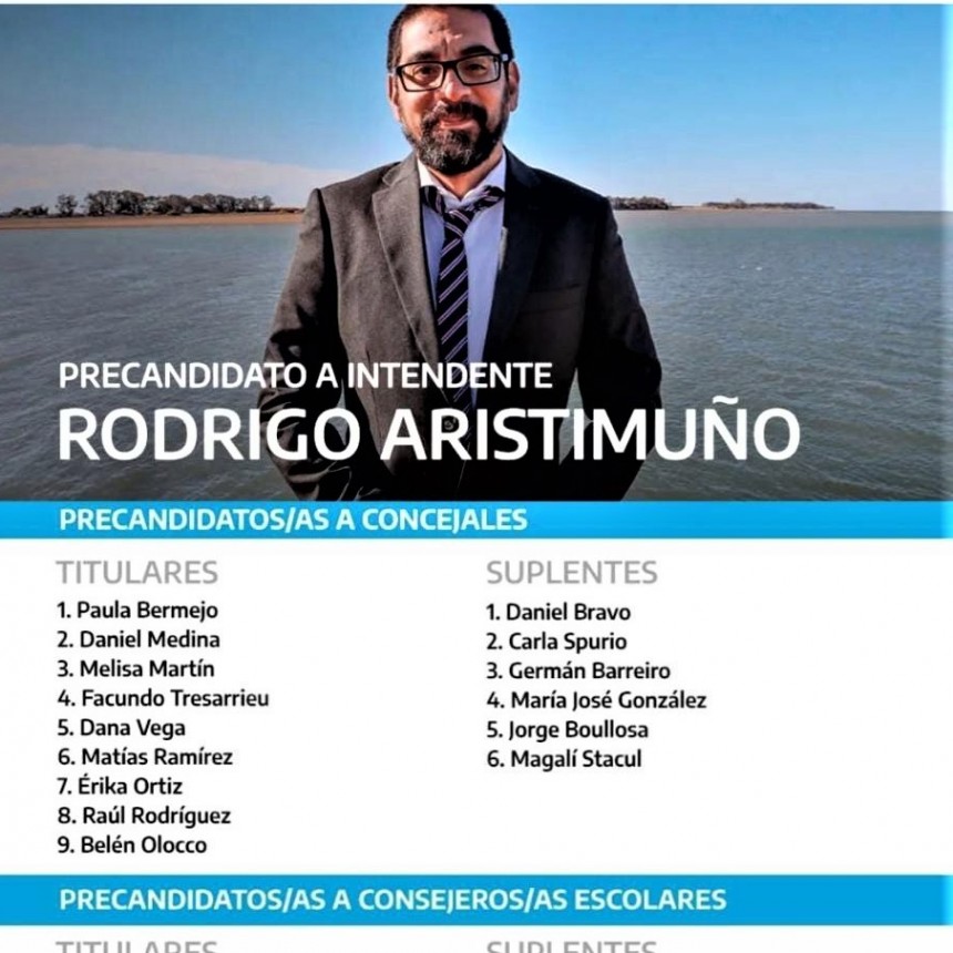 Union por la Patria presenta su lista para las elecciones 2023