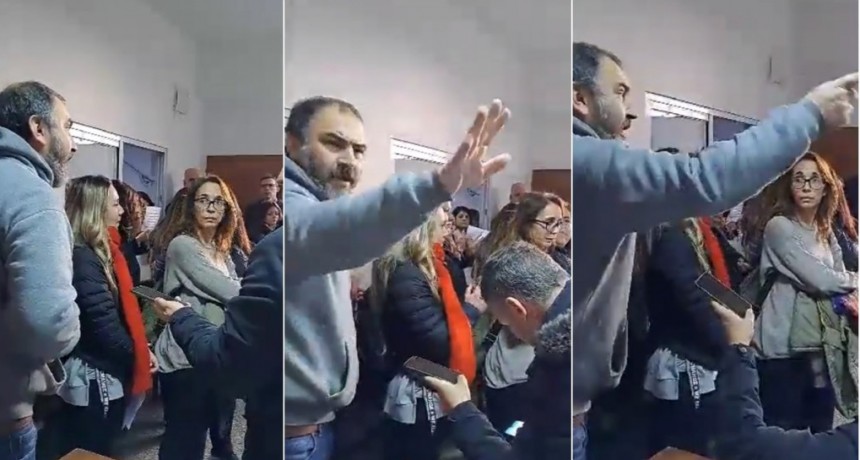 El en&eacute;rgico reclamo de un padre en el Consejo Escolar �desperto el Carancheo Politico�