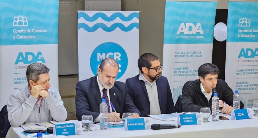 El Intendente Aristimu&ntilde;o anuncio Significativas obras de Agua desde el gobierno de la provincia.