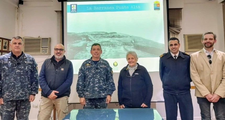 El Equipo interdisciplinario lleva a cabo los estudios de ubicaci&oacute;n de la Barranca Punta Alta