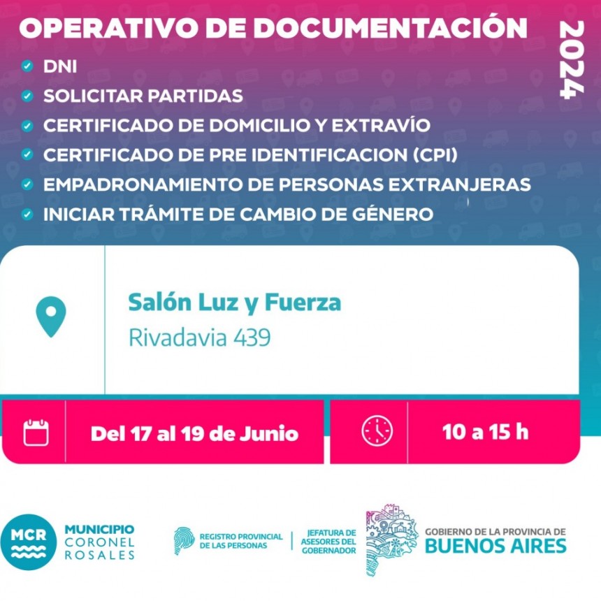 Operativo Documentaci&oacute;n 2024