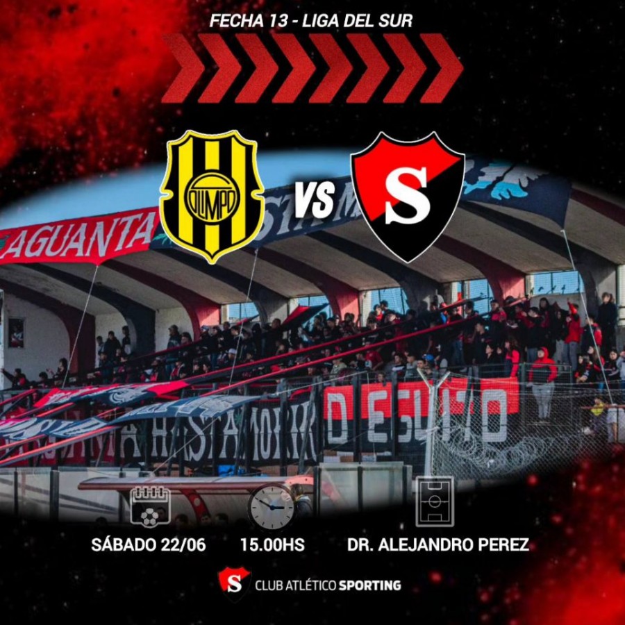 Liga de Sur: se larga la fecha 13&ordm; de primera y promocional