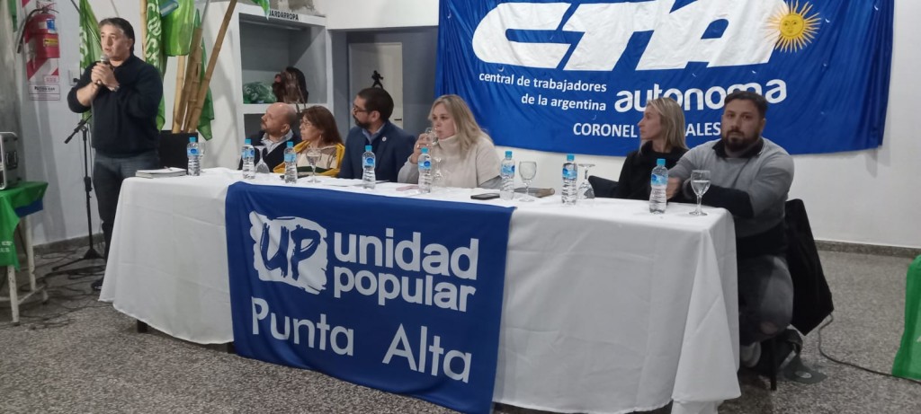 Lanzamiento de Mesa Promotora Unidad Popular en ATE.