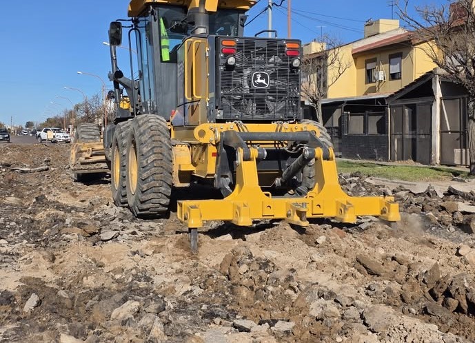 Comenzaron las tareas de repavimentación en Av. Paso