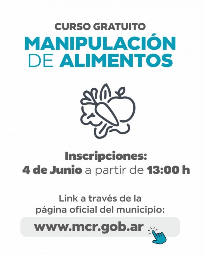 Abren Inscripciones para curso de Manipulaci&oacute;n de Alimentos