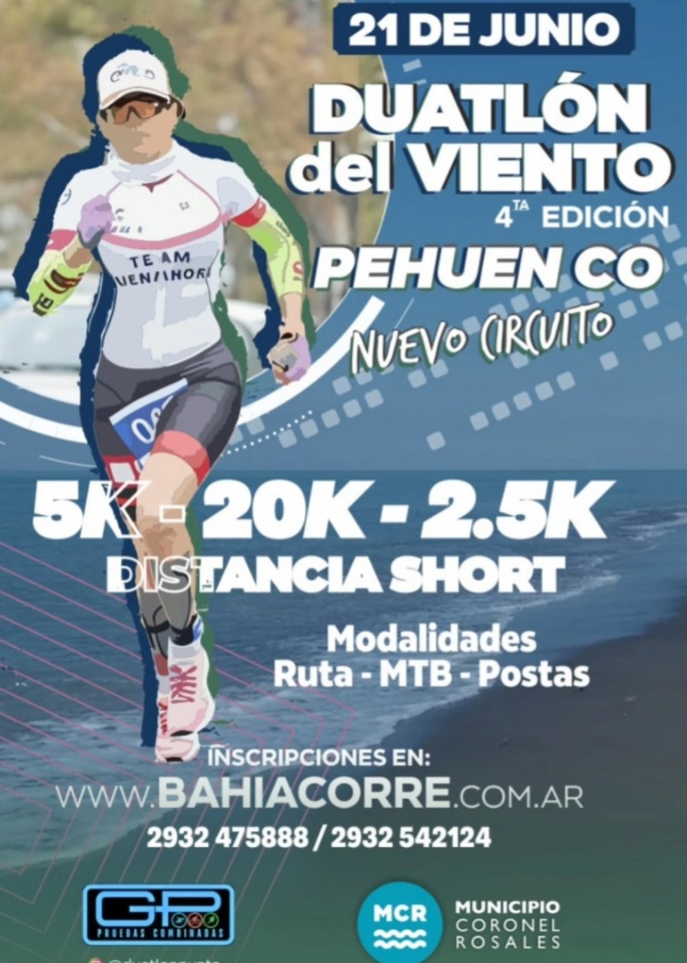 4&ordf; Edicion del Duatlon del Viento