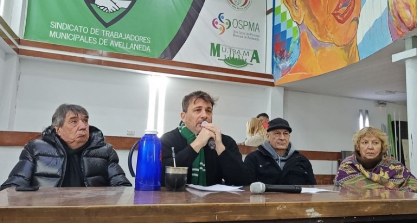 Municipales de Avellaneda resisten y van a la Justicia contra el intento del Gobierno de dar de baja su obra social