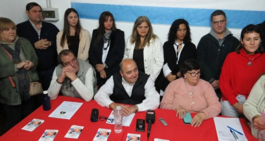 Ferreyra pre candidato a intendente por el espacio Coalici&oacute;n Paz Democracia Soberan&iacute;a dijo que a nivel local se denominar&aacute;n Frente Joven.