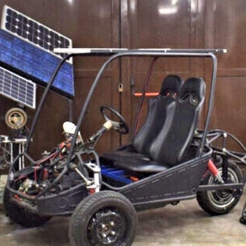 Ingenieros de Olavarr&iacute;a crean el primer auto argentino que se recarga con energ&iacute;a solar 