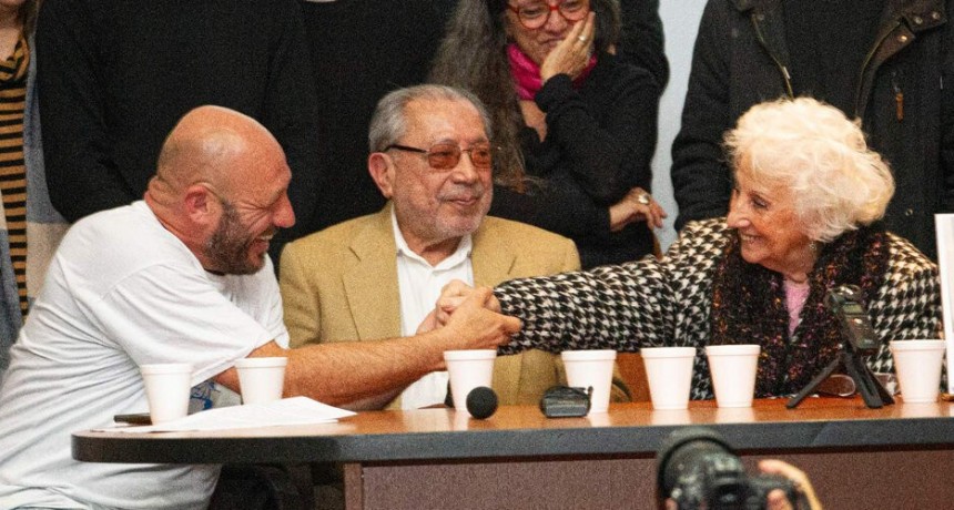 Las Abuelas encontraron al nieto 133: "Un triunfo de nuestra democracia"