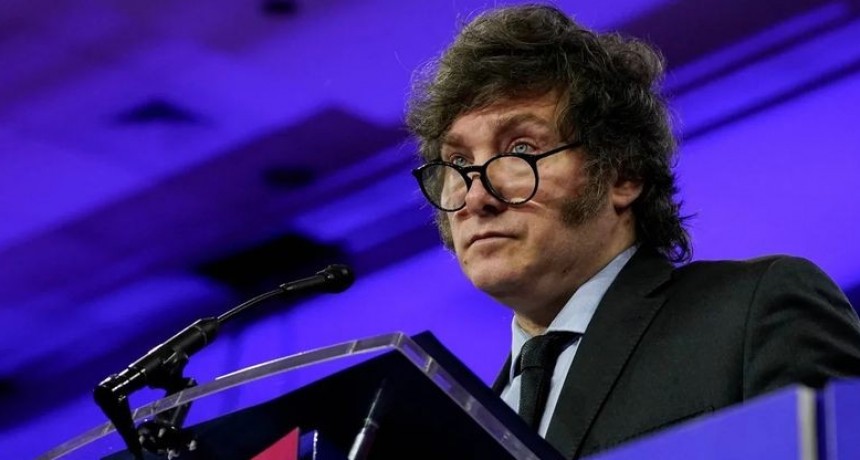 Milei dijo que es &ldquo;obvio&rdquo; que la planta de GNL se har&aacute; en R&iacute;o Negro