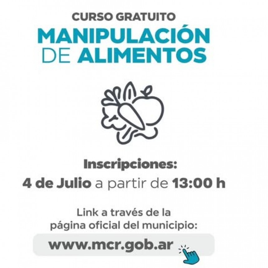 Curso de manipulaci&oacute;n de Alimentos