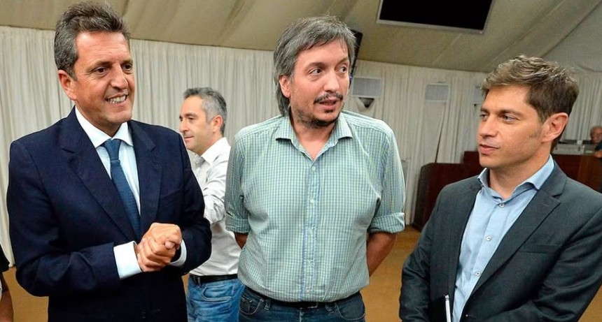 Kicillof, Massa y M&aacute;ximo Kirchner acordaron la unidad del peronismo en PBA y la coalici&oacute;n se llamar&aacute; Fuerza Patria