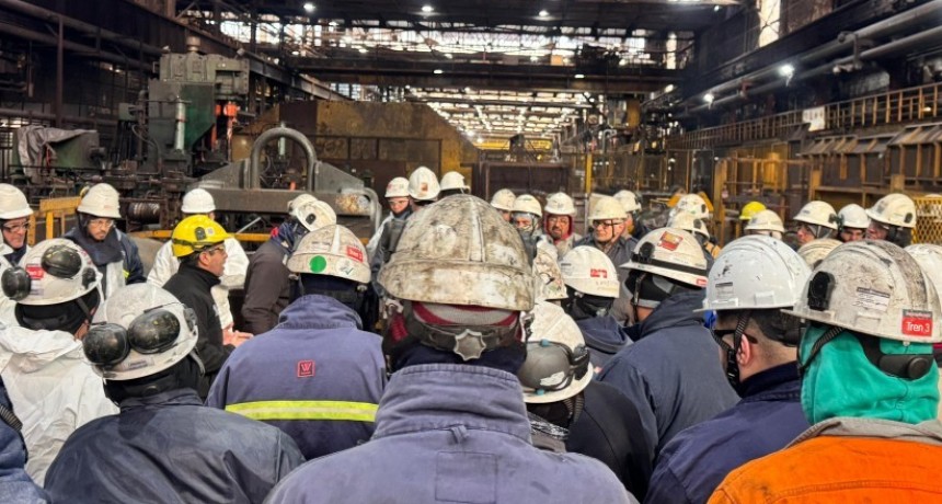 Acindar frena su producci&oacute;n y suspende a 500 operarios por la ca&iacute;da de la demanda