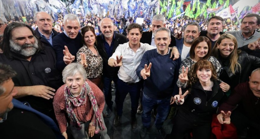 Kicillof: &ldquo;El voto por Uni&oacute;n por la Patria es un voto que mira al futuro&rdquo;