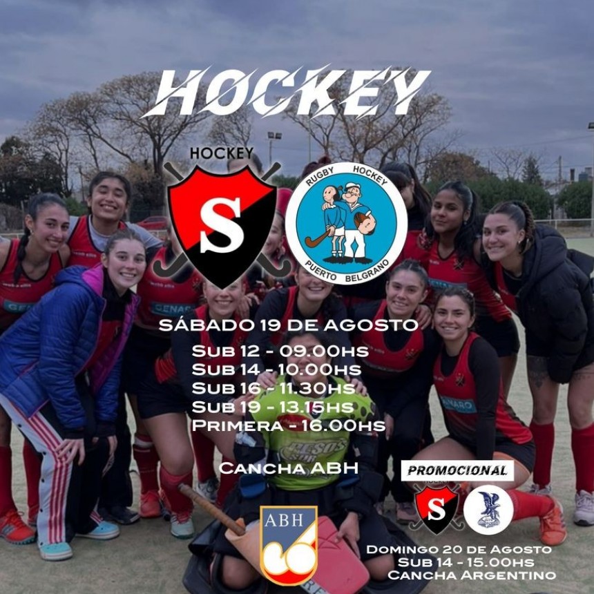 Una nueva fecha del hokey regional