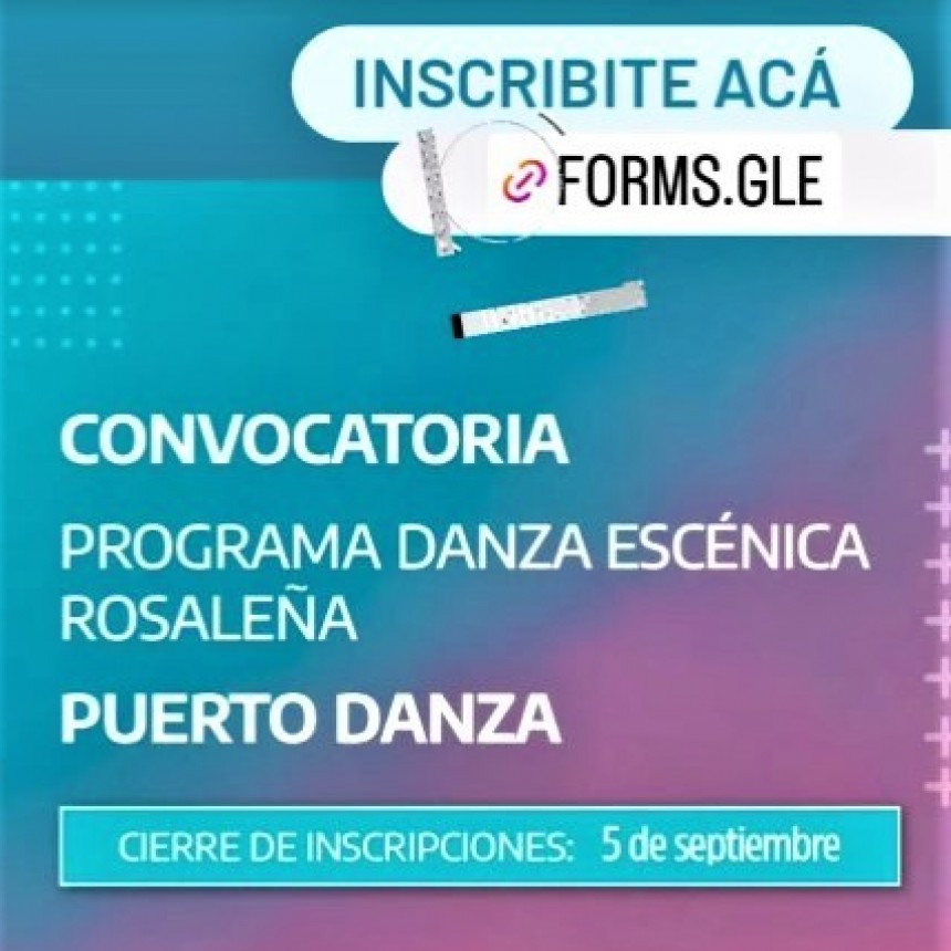  &ldquo;FESTIVAL PUERTO DANZA, EN CORONEL ROSALES&rdquo; 