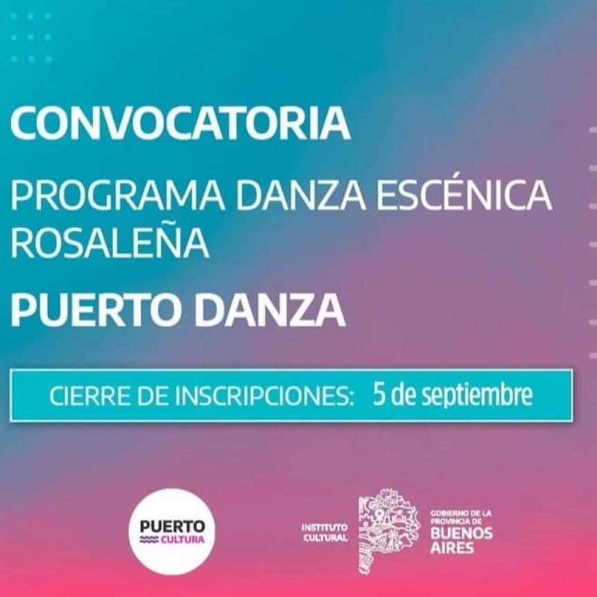  &ldquo;FESTIVAL PUERTO DANZA, EN CORONEL ROSALES&rdquo; 