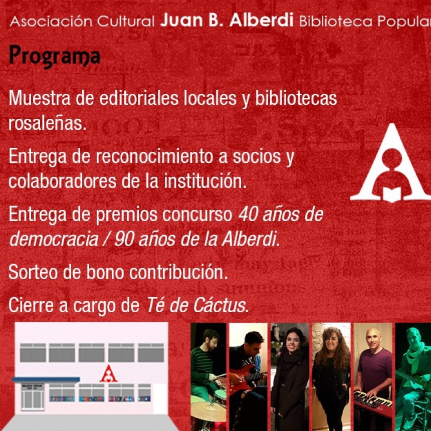 Biblioteca Alberdi: 90 Aniversarios a puro festejo en el Colon