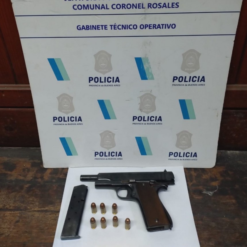Aprehendidos tres sujetos con un arma de fuego en operativo de Nocturnidad