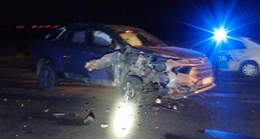 CHOQUE EN EL CRUCE DE RUTA 3 Y 3 VIEJA