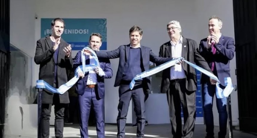 Kicillof y Katopodis inauguraron un nuevo Mercado Bonaerense Fijo