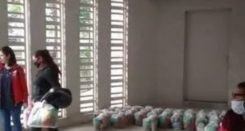 Entrega mensual del Programa de M&oacute;dulos Alimentarios