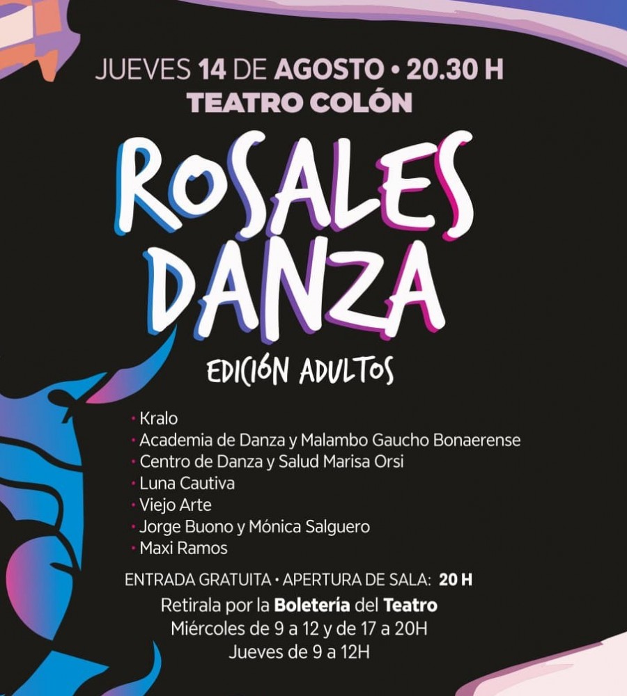 Rosales Danza: Edici&oacute;n Adultos en el Teatro Col&oacute;n