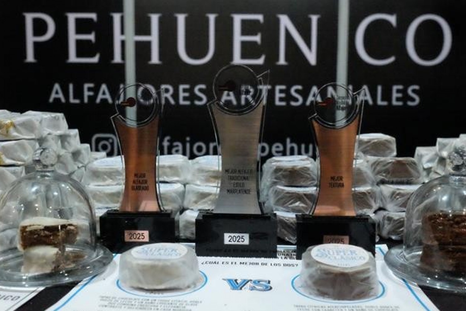 Alfajores Pehuen Co, varios premios en el Campeonato Mundial