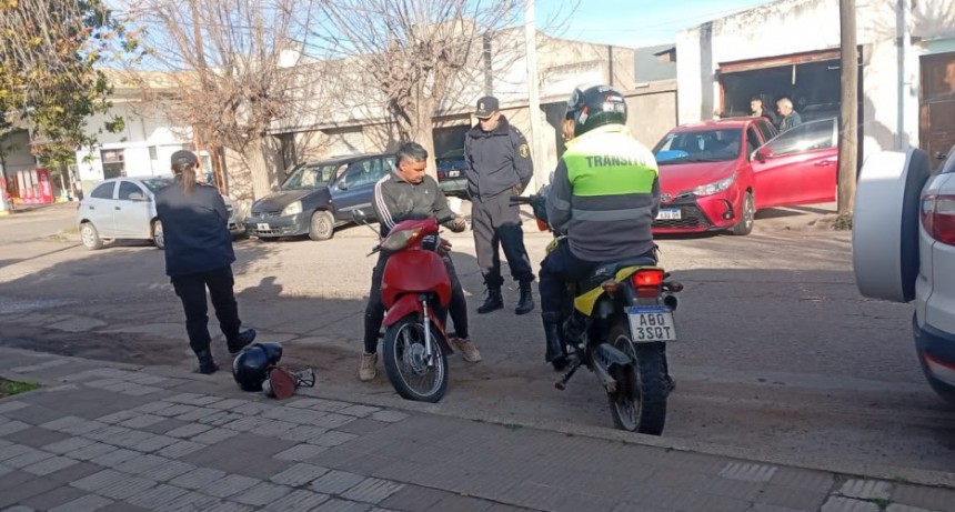 Mega operativo de tr&aacute;nsito y aprehensiones en Punta Alta