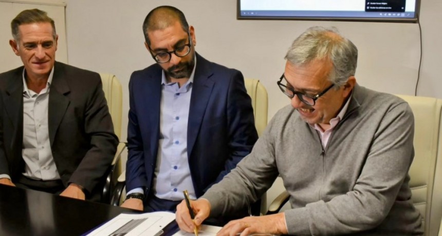 Se firm&oacute; el acta acuerdo para la construcci&oacute;n de la Escuela Secundaria N&deg;1