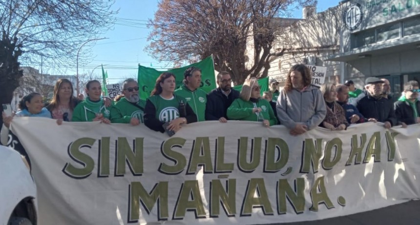 Multisectorial marcha en contra las politicas del gobierrno nacional