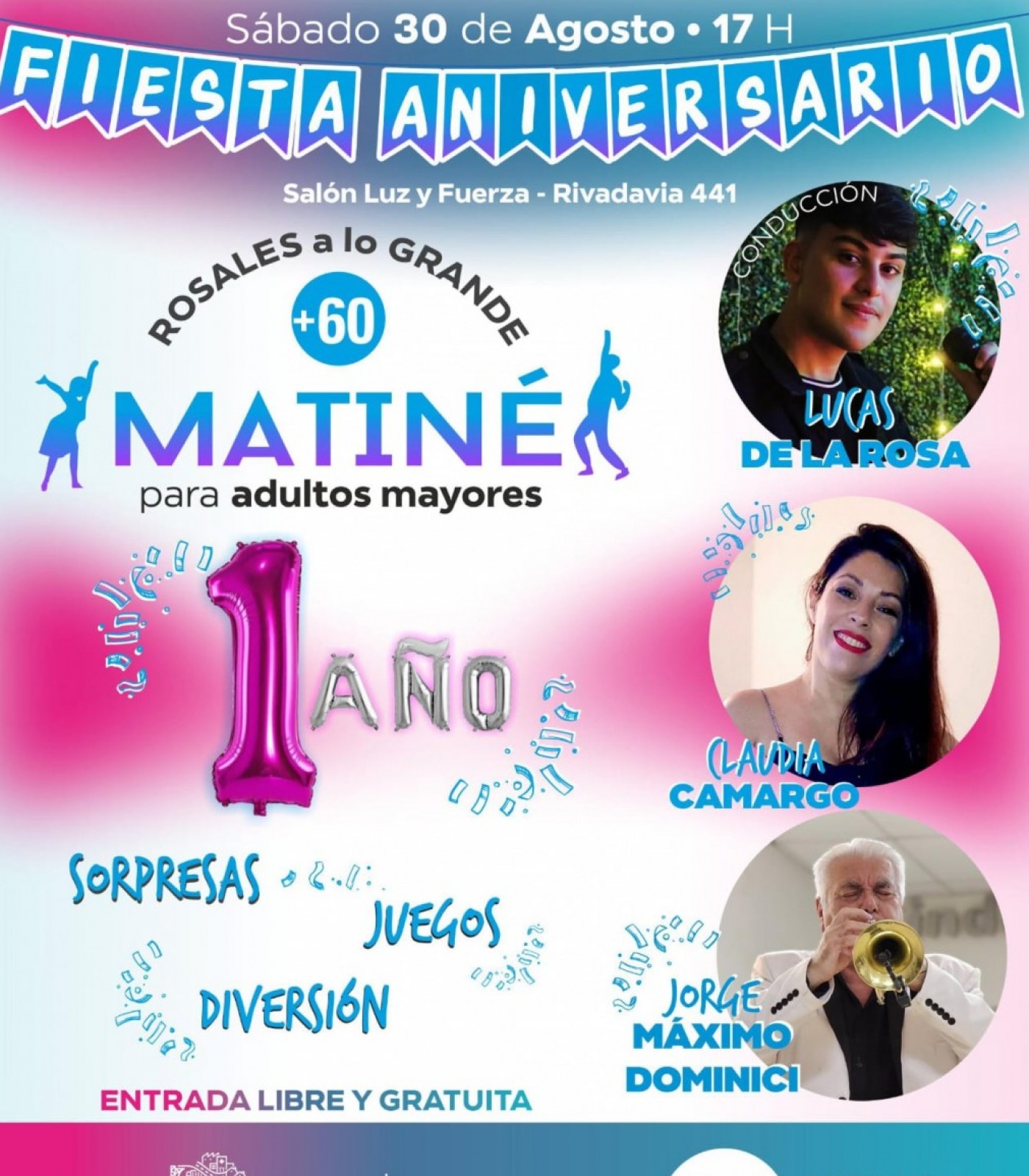 1&deg; aniversario de la Matin&eacute; +60