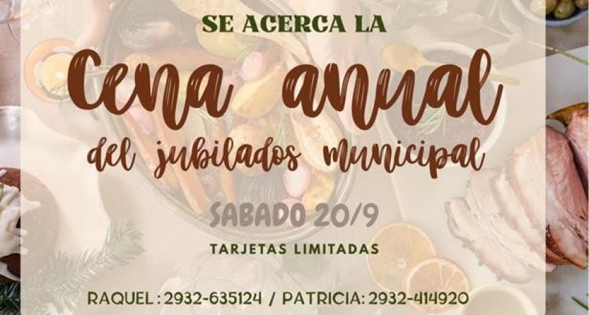 Se viene la Cena de jubilados del STM