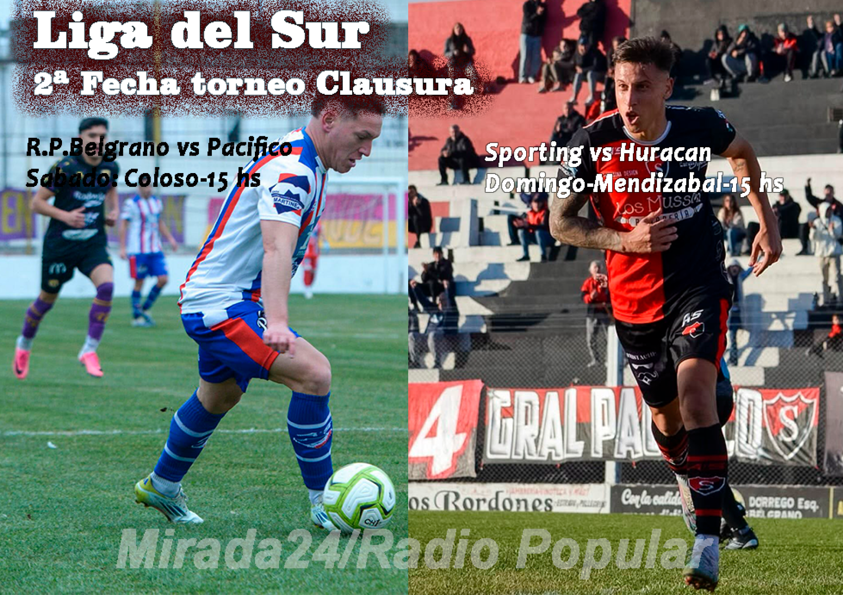 Se juega la segunda fecha del Torneo Clausura de la Liga del Sur