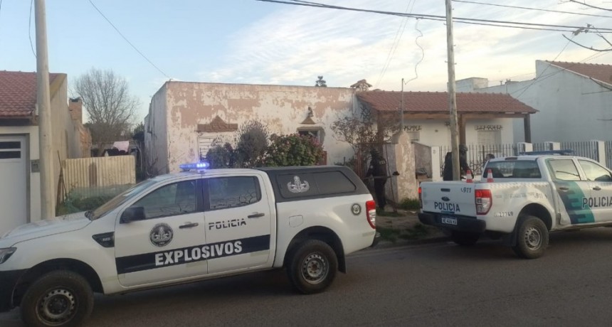 Allanan domicilio y detienen al autor del robo y lesion con arma blanca.