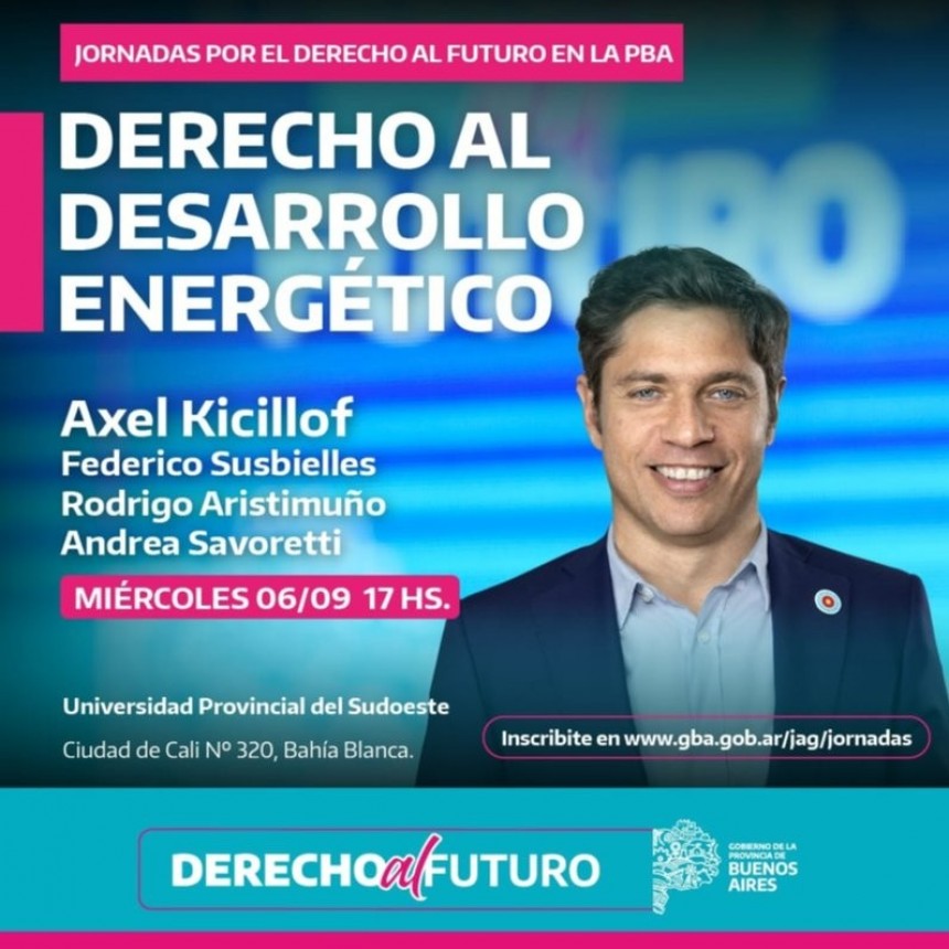 Kicillof,Susbieles y Aristimu&ntilde;o en extensa jornada de Desarrollo energ&eacute;tico