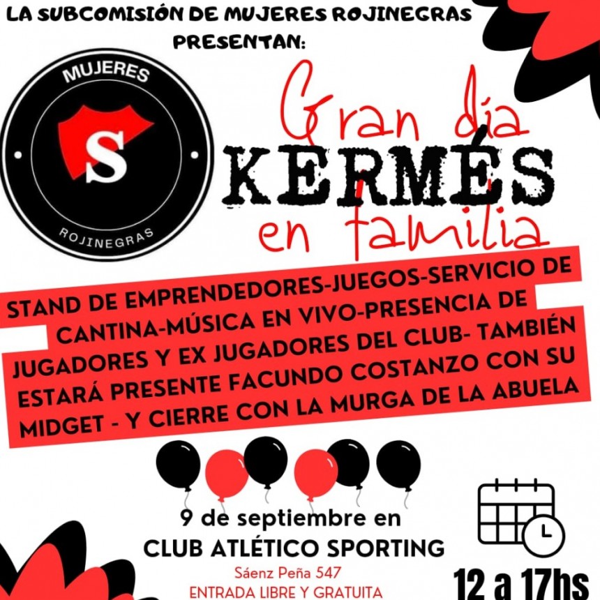 Kermesse Familiar en el Club Sporting