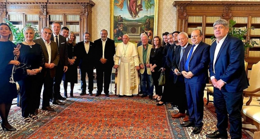 El Papa recibi&oacute; a la CGT y habl&oacute; de Justicia Social, el concepto que m&aacute;s enfurece a Milei