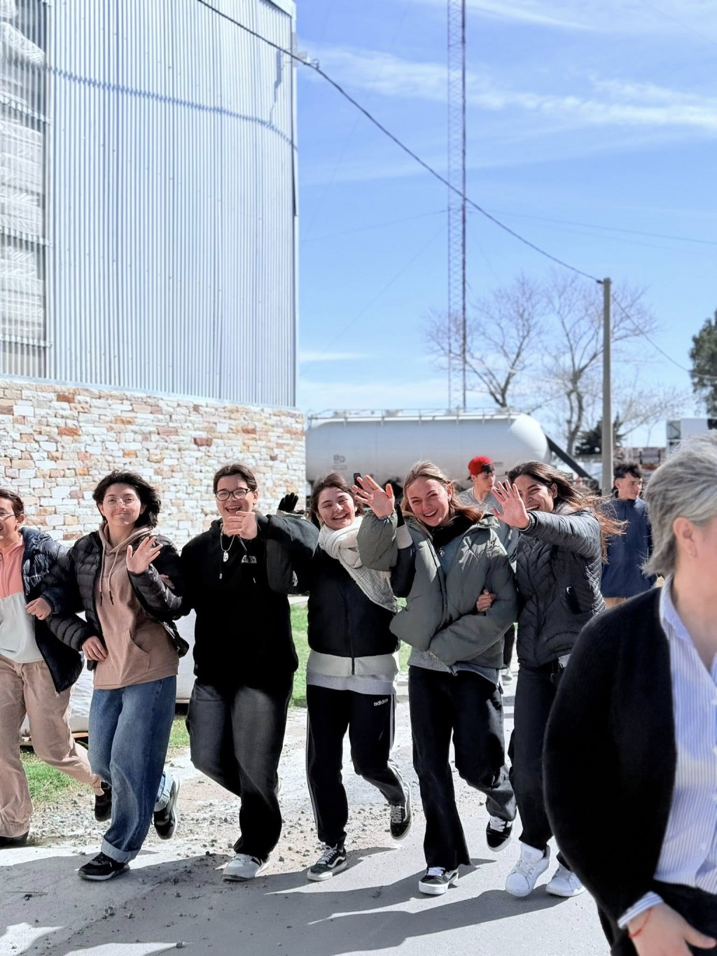 La Escuela Agraria de Bajo Hondo visito Puerto Rosales