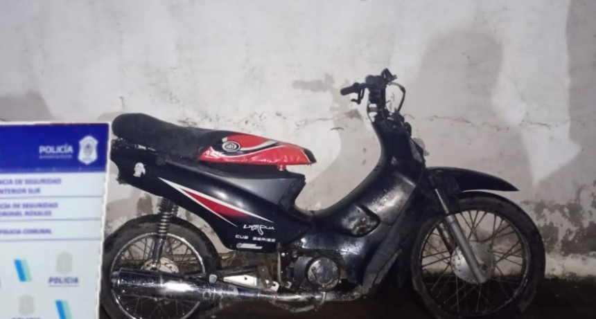 Sin la documentaci&oacute;n y con adulteraci&oacute;n de n&uacute;meros motor fue detenido