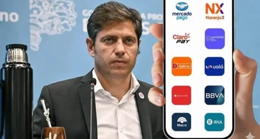 El gobierno de Axel Kicillof neg&oacute; nuevos impuestos de ARBA a las billeteras en la provincia de Buenos Aires