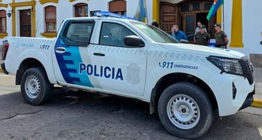 Nuevo patrullero para la Polic&iacute;a Rural