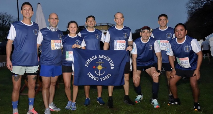 Presencia de la Armada Argentina en la marat&oacute;n internacional de Buenos Aires